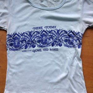 1970s Hawaii Maui Vintage Shirt